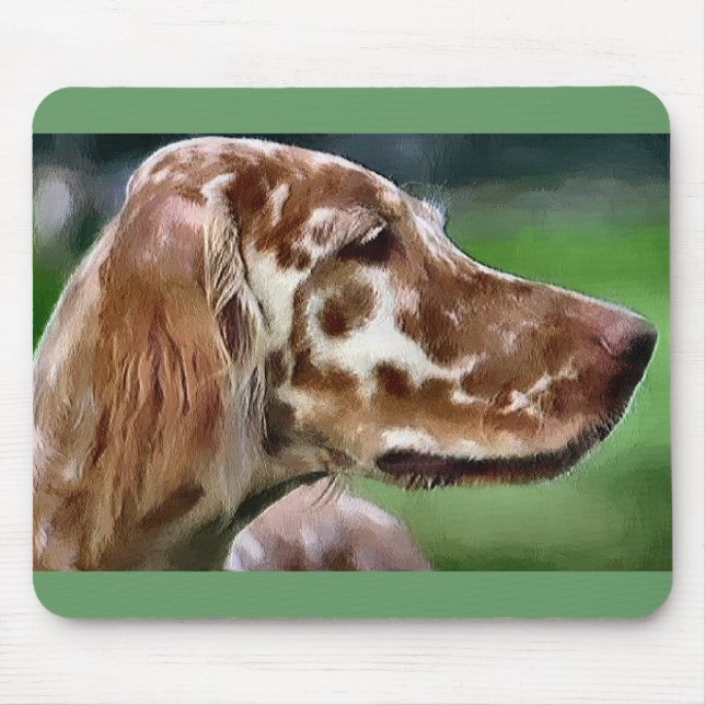 English Setter Art Gifts Mouse Mat (Front)