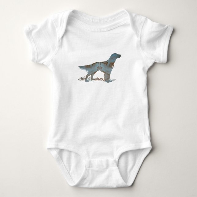 English setter baby bodysuit (Front)