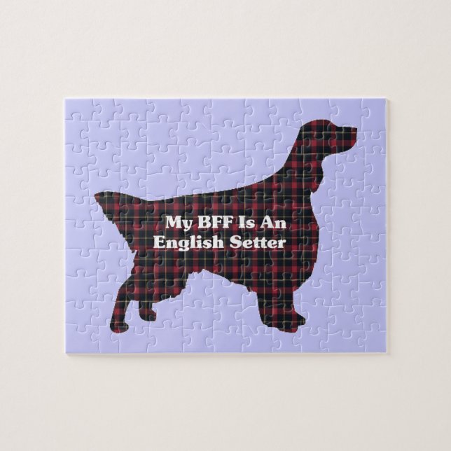 English Setter BFF Jigsaw Puzzle (Horizontal)