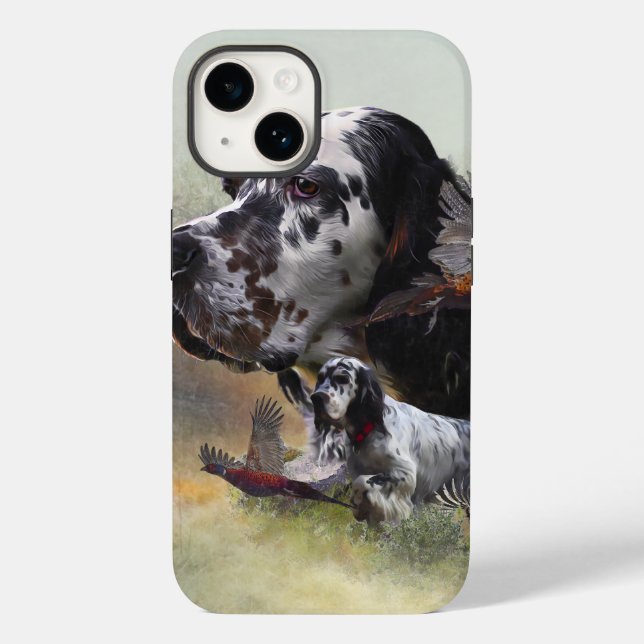 English Setter  Case-Mate iPhone Case (Back)