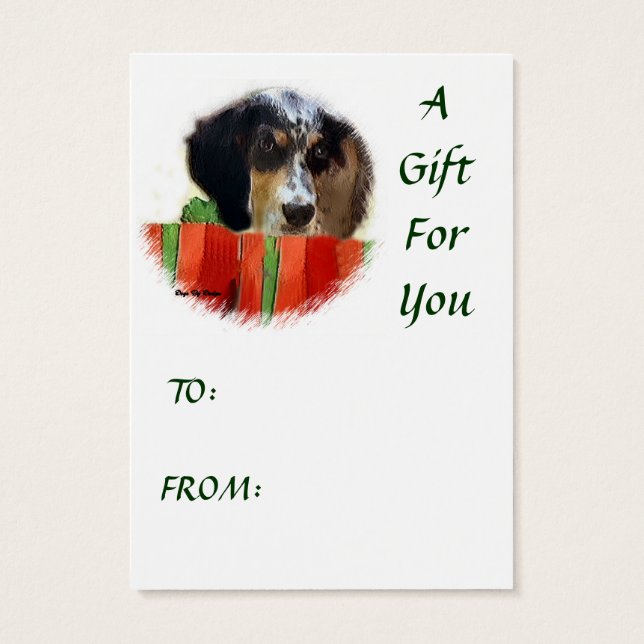English Setter Christmas Gifts (Back)