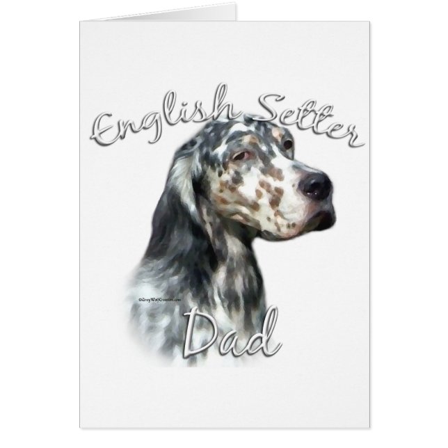 English Setter Dad 2 (Front)