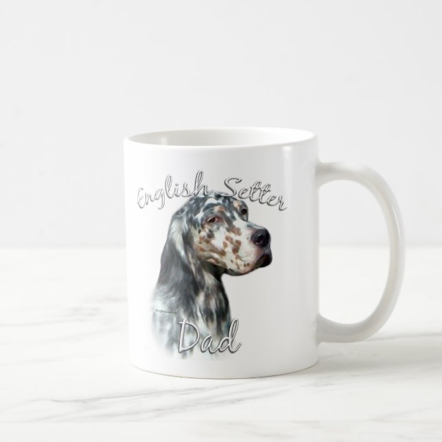 English Setter Dad 2 Coffee Mug (Right)