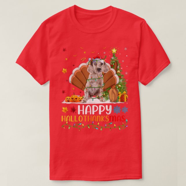 English Setter Dog Lover Funny English Setter Hell T-Shirt (Design Front)