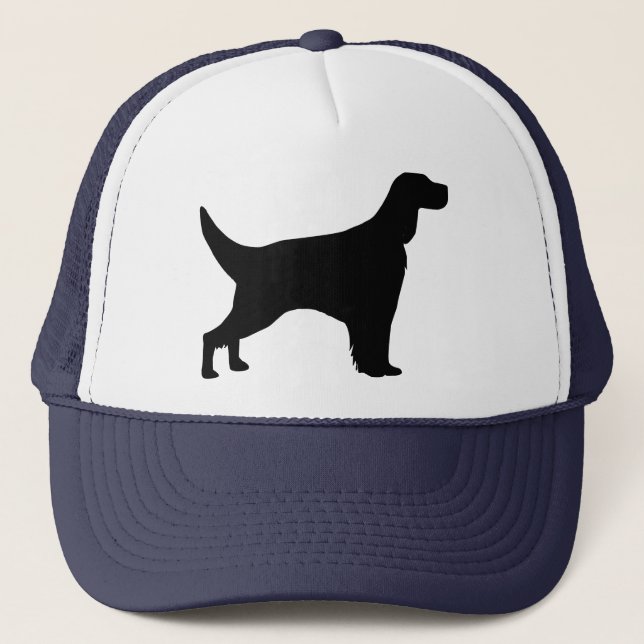 English Setter Gear Trucker Hat (Front)