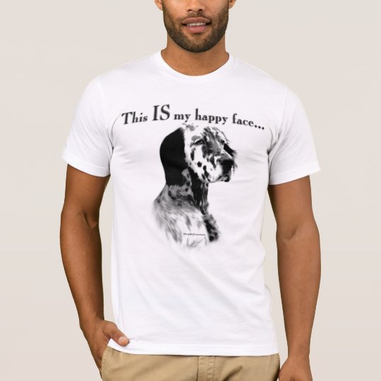 English Setter Happy Face T-Shirt