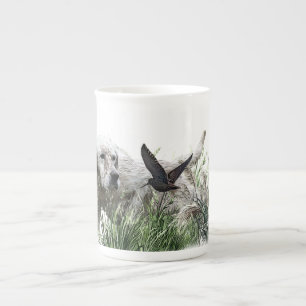 English Setter, Hunting Season Bone China Mug