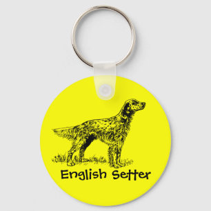 English Setter Key Ring