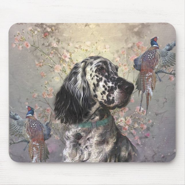 English Setter  Mouse Mat (Front)