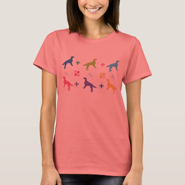 English Setter Organic T-Shirts (Front)