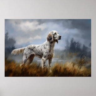 English Setter Poster