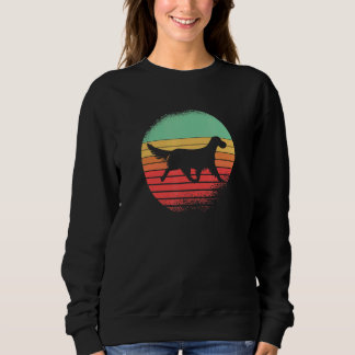 English Setter Retro Dog Sweatshirt