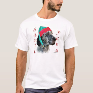 English Setter Santa Paws T-Shirt