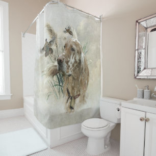 English Setter Shower Curtain