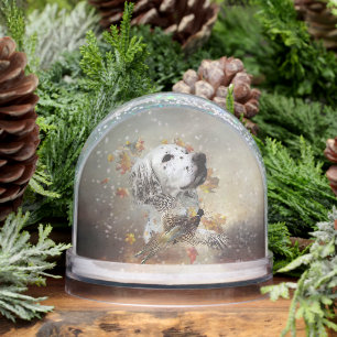 English Setter Snowglobe