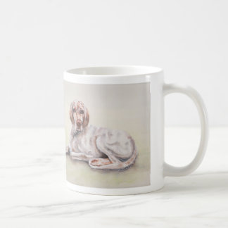 English Setter with "Woman's Best Friend" text Coffee Mug