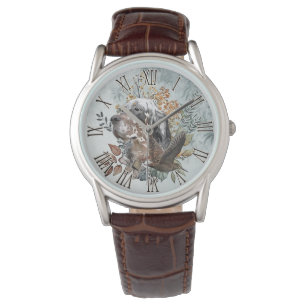 English setter , Woodcock Hunting , Art  Watch