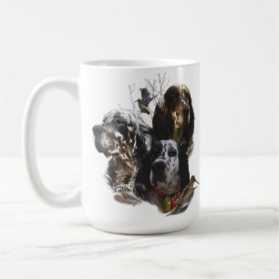 English Setter , woodcock hunting Coffee Mug