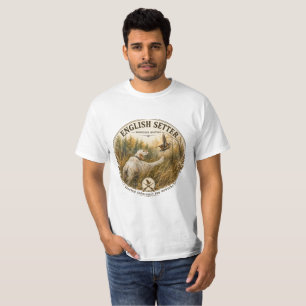 English Setter , woodcock hunting T-Shirt