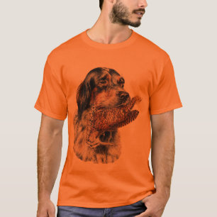 English Setter , woodcock hunting T-Shirt