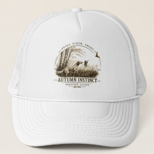 English Setter , Woodcock hunting Trucker Hat