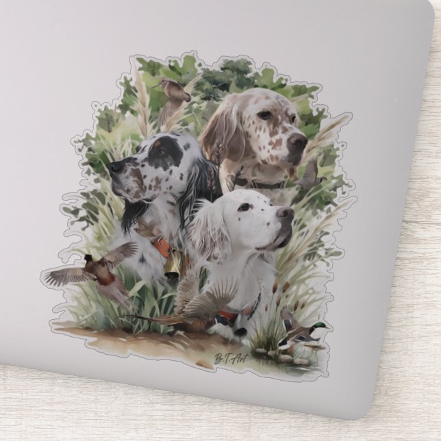 English Setters  (Detail)