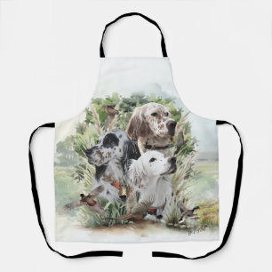 English Setters  Apron