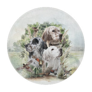 English Setters  Cutting Board