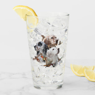 English Setters Glass