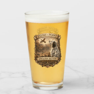 English Setters Glass