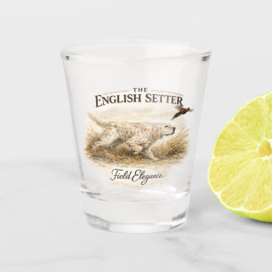 English Setters  Shot Glass