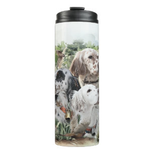 English Setters Thermal Tumbler