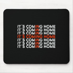 English Soccer It's Coming Home England Flag Mouse Mat