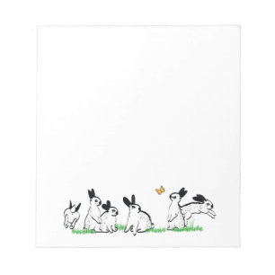 ENGLISH SPOTS IN THE GRASS NOTEPAD