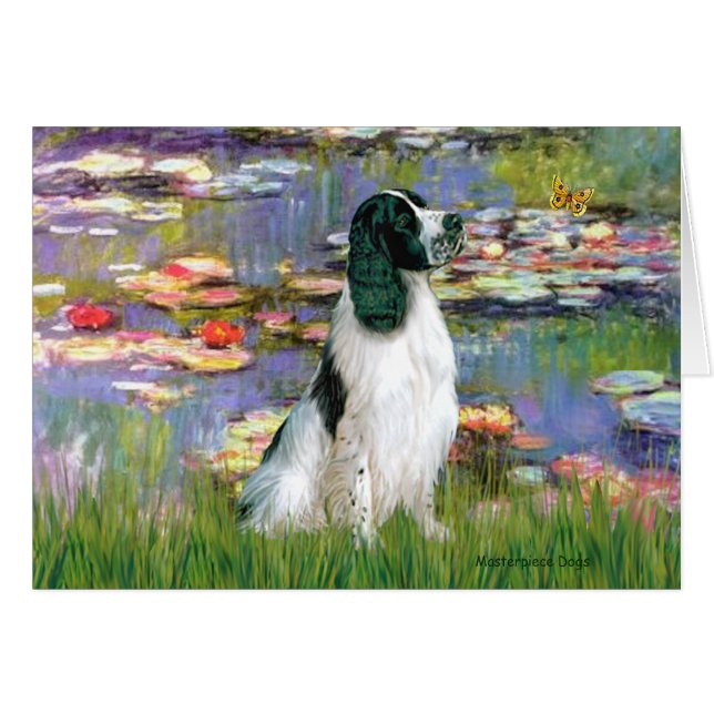 English Springer 7 - Lilies 2 (Front Horizontal)