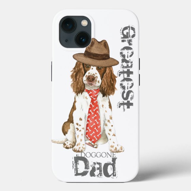 English Springer Dad Case-Mate iPhone Case (Back)