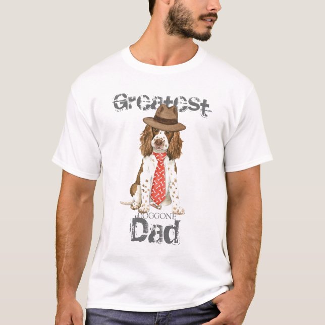 English Springer Dad T-Shirt (Front)