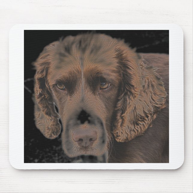English Springer Dogs Mouse Mat (Front)