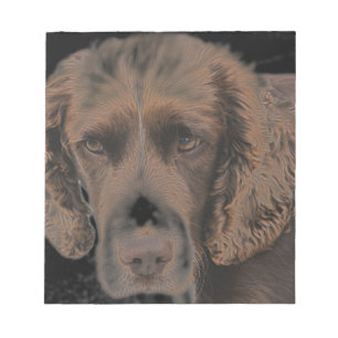English Springer Dogs Notepad