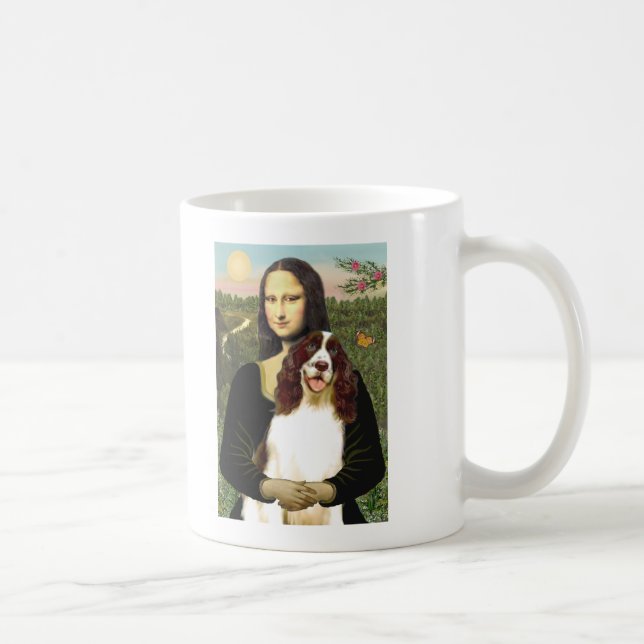 English Springer (Liv2) - Mona Lisa Coffee Mug (Right)