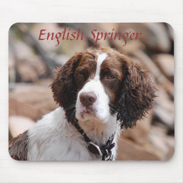 English Springer Mousepad (Front)