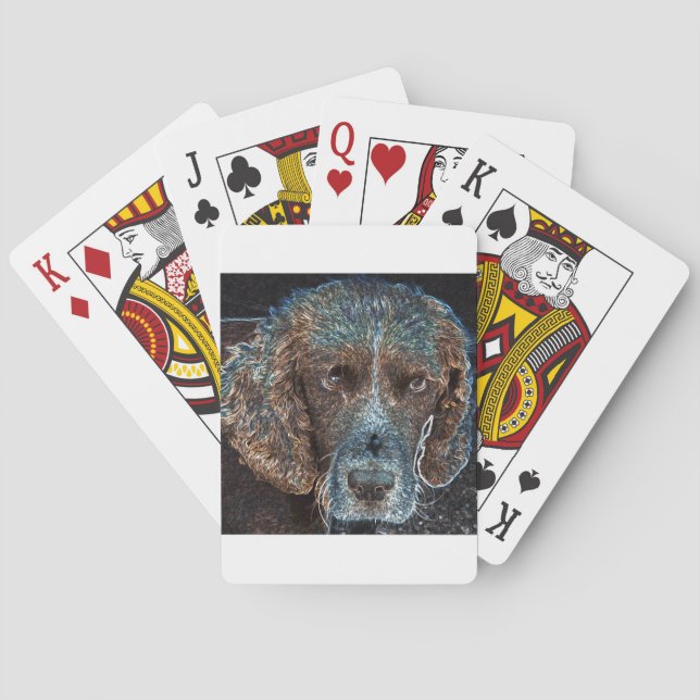 English Springer Playing Cards (Back)