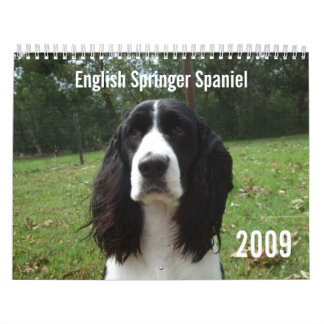 English Springer Spaniel 2009 Calendar