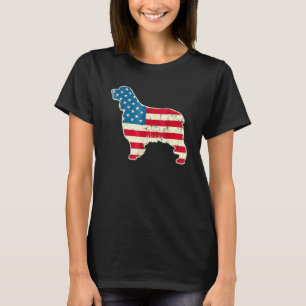 English Springer Spaniel 4th Of July Men Usa Ameri T-Shirt
