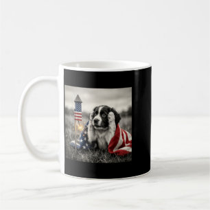 English Springer Spaniel Aamerican Flag 250 Years Coffee Mug