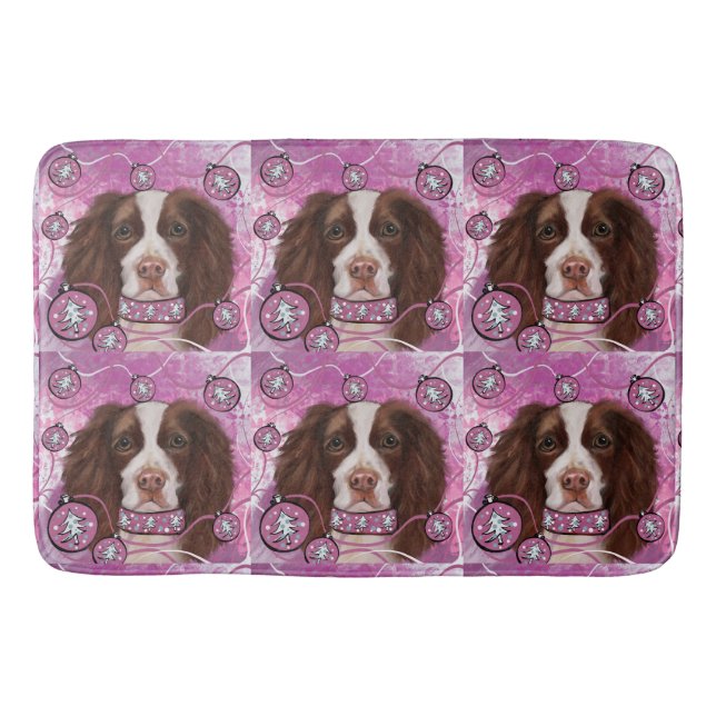 ENGLISH SPRINGER SPANIEL           BATH MAT (Front)