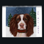 ENGLISH SPRINGER SPANIEL CALENDAR<br><div class="desc">BEAUTIFUL ENGLISH SPRINGER SPANIEL ART!</div>