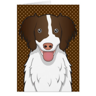 English Springer Spaniel Cartoon Paws