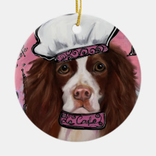 English Springer Spaniel      Ceramic Tree Decoration