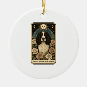 English Springer Spaniel Ceramic Tree Decoration